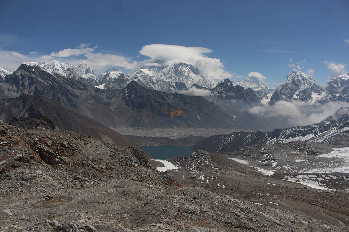 View from Renjo La pass